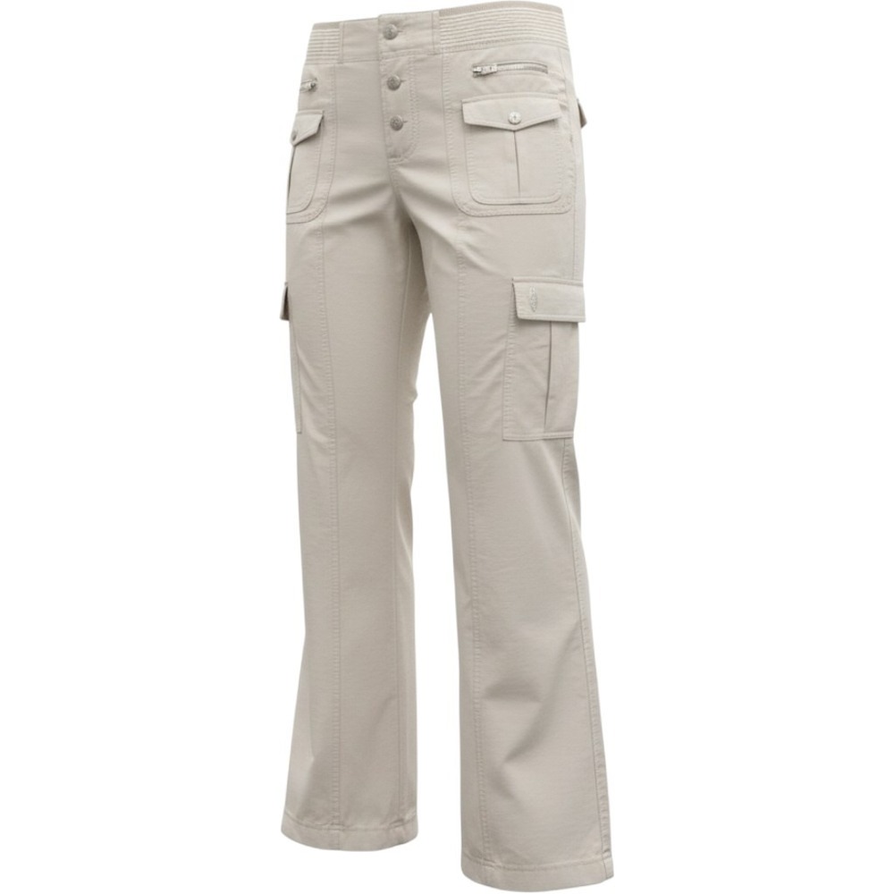 Free People Movement Womens Cargo Pants Beige Ripstop Hiking Trousers Size M